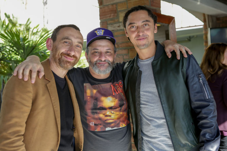 Antonio e Marco Manetti con Jonas Carpignano